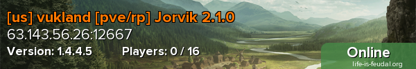 [us] vukland [pve/rp] Jorvik 2.1.0