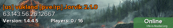 [us] vukland [pve/rp] Jorvik 2.1.0
