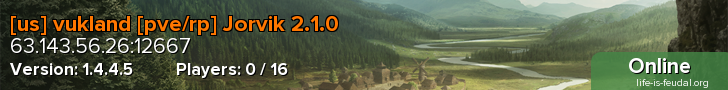 [us] vukland [pve/rp] Jorvik 2.1.0
