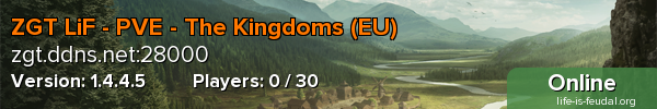 ZGT LiF - PVE - The Kingdoms (EU)