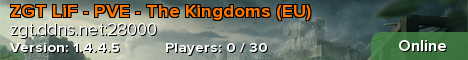ZGT LiF - PVE - The Kingdoms (EU)