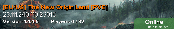 [EU/US] The New Origin Land [PVE]