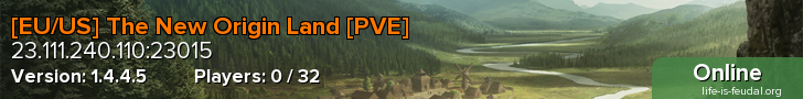 [EU/US] The New Origin Land [PVE]