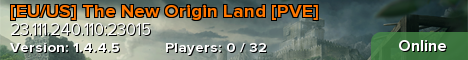 [EU/US] The New Origin Land [PVE]