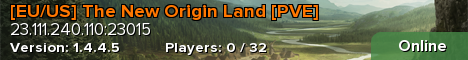 [EU/US] The New Origin Land [PVE]