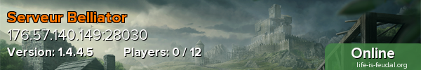 Serveur Belliator