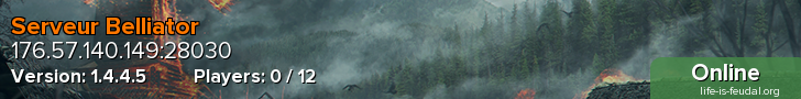 Serveur Belliator