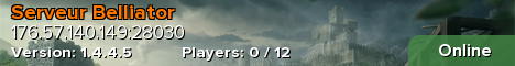 Serveur Belliator