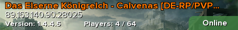 Das Eiserne Königreich - Calvenas [DE-RP/PVP] [WIPE 07.02]
