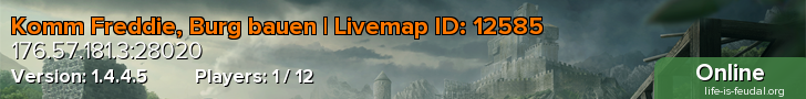Komm Freddie, Burg bauen | Livemap ID: 12585