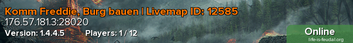 Komm Freddie, Burg bauen | Livemap ID: 12585