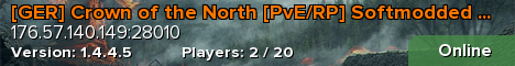 [GER] Crown of the North [PvE/RP] Softmodded Livemap 12690