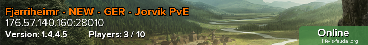 Fjarriheimr - NEW - GER - Jorvik PvE